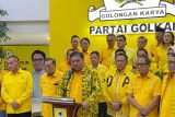 Airlangga Hartarto emoh tanggapi soal mencalonkan lagi jadi Ketum Golkar