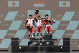 Raih podium tertinggi, pebalap Astra Honda lanjutkan kejayaan di Asia talent cup Qatar