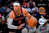 Triple-double Josh Hart bawa Knicks kalahkan 76ers 106-79