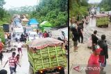 Jalan rusak di Desa Bawan Pulang Pisau akibatkan antrean panjang