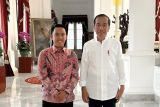 Maju di Pilkada Bogor, Sespri Iriana temui Jokowi