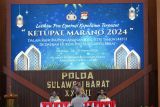 Polda Sulbar menggelar pelatihan pra operasi Ketupat Marano 2024