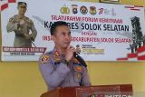 Polres Solok Selatan bentuk tiga Pospam mudik Lebaran