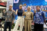 Aktris Cinta Laura  duta komunikasi 10th World Water Forum