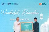 BNI berikan santunan anak yatim di malam Nuzulul Quran