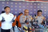 Polres Batang-Jateng musnahkan 3.636 botol miras hasil  