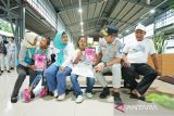 Jasa Raharja berangkatkan disabilitas peserta mudik gratis dari Stasiun Senen