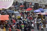 Pasar tumpah di Bandarlampung hambat lalu lintas