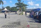 Puluhan warga Gunung Mas ikuti mudik gratis polres