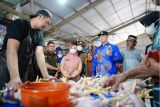 Bupati Pangkep pantau kebutuhan pokok di Pasar Bonto-Bonto