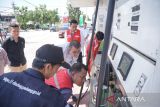 Pertamina cek kualitas BBM dua SPBU di Kota Padang