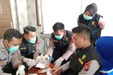 Polda Lampung cek urine sopir bus pastikan mudik aman