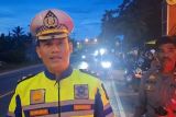 Polresta Bandarlampung lakukan pengawalan kepada pemudik sepeda motor