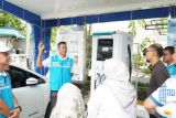 Pastikan pemudik pengguna EV aman, GM inspeksi ke lokasi SPKLU