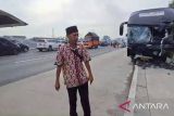 Sopir Primajasa sempat hindari Gran Max di Tol Jakarta-Cikampek