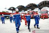BPH Migas - Pertamina Sumbagsel cek layanan depot pengisian bahan bakar  di Bandara SMB II