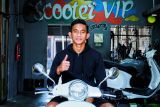 Hobi Rizky Ridho gemar rawat Scooter Vespa