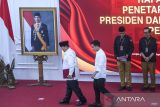 Prabowo dan Gibran sambangi Istana usai penetapan KPU