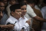 Kami bersyukur kita telah menjalankan proses demokrasi, kata Prabowo