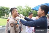 Polres OKU gelar  tes urine anggota menggunakan sampel Saliva