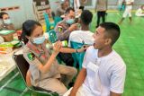 Ribuan Calon Bintara Polri Polda NTT menjalani pemeriksaan kesehatan