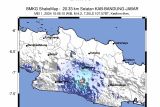 Akibat aktivitas sesar Garut, munculkan getaran gempa di Bandung, Jabar