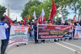 671 personel gabungan kawal aksi damai Hari Buruh di Kota Batam