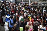 Foto - Evakuasi massal warga Tagulandang