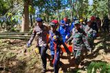 Satgas Gulben Lantamal VI Makassar bantu cari dan evakuasi korban bencana di Luwu