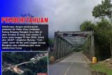 Ada perbaikan jembatan di jalan nasional di Rejang Lebong, kendaraan dialihkan ke dalam kota