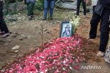 Musisi dangdut Jhony Iskandar dimakamkan di Kabupaten Bogor
