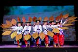 Teater Kampung Budaya Piji Wetan Kudus, Jateng, beraksi di TMII Jakarta