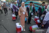 Pemberangkatan jamaah calon haji Bojonegoro