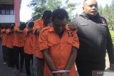 Polisi bilang satu WNA dan enam WNI diancam hukuman penjara 15 tahun