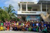 Sekolah di Palangka Raya kenalkan Pancasila melalui karnaval busana adat
