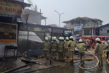 Gulkarmat kerahkan 55 personel untuk padamkan kebakaran di Ancol
