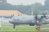 TNI sambut kedatangan pesawat Hercules ke lima