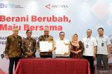 ANTARA - Jamkrindo tanda tangani MoU kerja sama penjaminan
