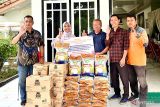 Bulog salurkan bantuan 1,2 ton beras untuk  .korban banjir di OKU