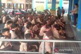 Ratusan anggota Pramuka antusias kunjungi Disarpustaka Kapuas