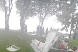 Pesawat Ultralight jatuh di kawasan BSD Tangsel, Banten