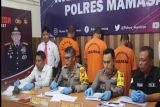 Polres Mamasa ungkap dua kasus penyalahgunaan narkoba beserta empat tersangka