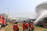 Pemkab Batang - PLTU selenggarakan latihan penanganan kebakaran gedung
