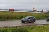 Super Air Jet sampaikan alasan pesawat tergelincir di Bandara Weda Maluku Utara