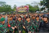 Kogasgabpad gelar 4.800 personel jelang kunjungan Presiden ke Sumsel