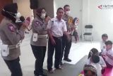 Polda Lampung edukasi anak-anak disabilitas tentang keselamatan berlalu lintas