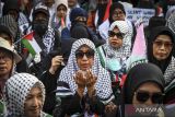 Aksi bela Palestina di Jakarta