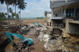 Normalisasi sungai pasca banjir bandang di Tanah Datar