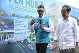 Presiden Jokowi tandai pembangunan PLN Hub, pusat ekosistem transisi energi dan layanan digital di Jantung IKN