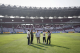 Ketum PSSI tinjau Stadion Utama GBK